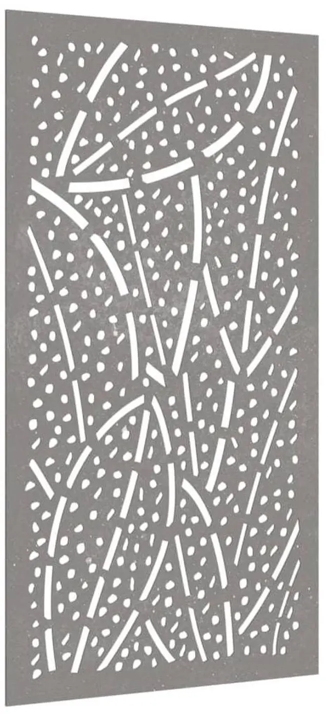 Alt view image 3 of 7 - vidaXL Garden Wall Decoration Rusty Corten Steel Medium