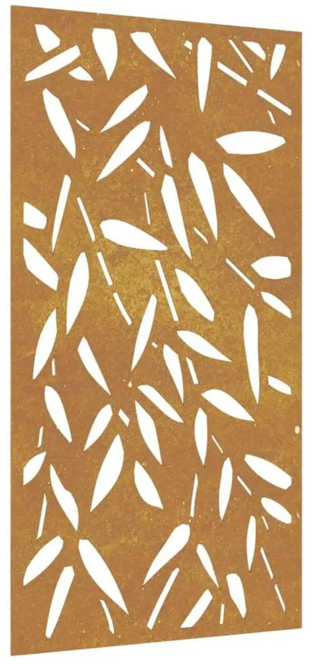 Alt view image 2 of 7 - vidaXL Garden Wall Decoration Will Rust Over Time Corten Steel