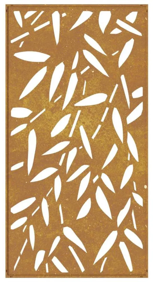 Alt view image 5 of 7 - vidaXL Garden Wall Decoration Will Rust Over Time Corten Steel
