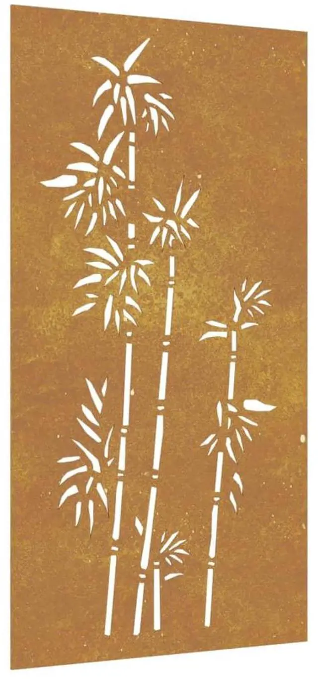 Alt view image 2 of 7 - vidaXL Garden Wall Decoration Rusty Corten steel Medium Durable