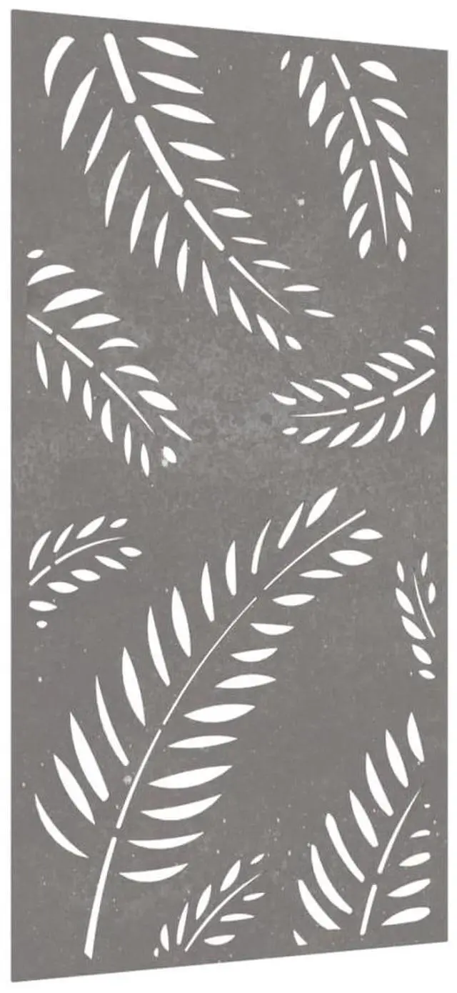 Alt view image 3 of 7 - vidaXL Garden Wall Decoration Rusty Corten Steel Large Decorative Inlays