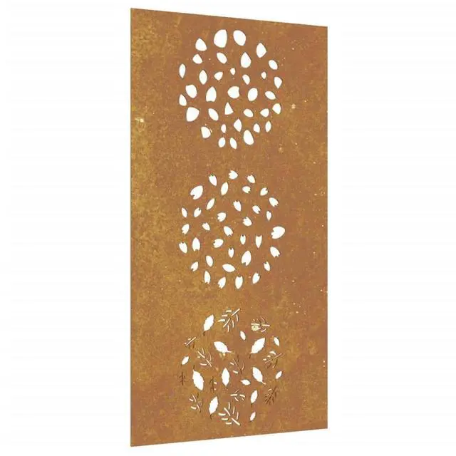 Alt view image 2 of 7 - vidaXL Garden Wall Decoration Regular metal color (will rust) Corten steel