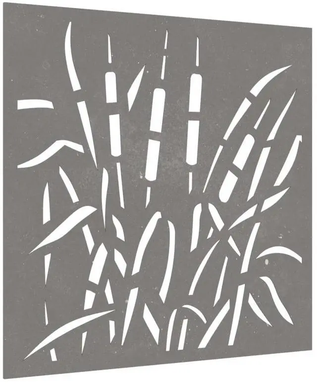 Alt view image 3 of 7 - vidaXL Garden Wall Decoration Rusty Corten steel Medium