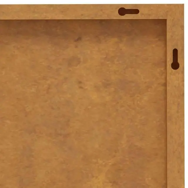 Alt view image 7 of 7 - vidaXL Garden Wall Decoration Rusty Corten steel 41.3 x 21.7 in