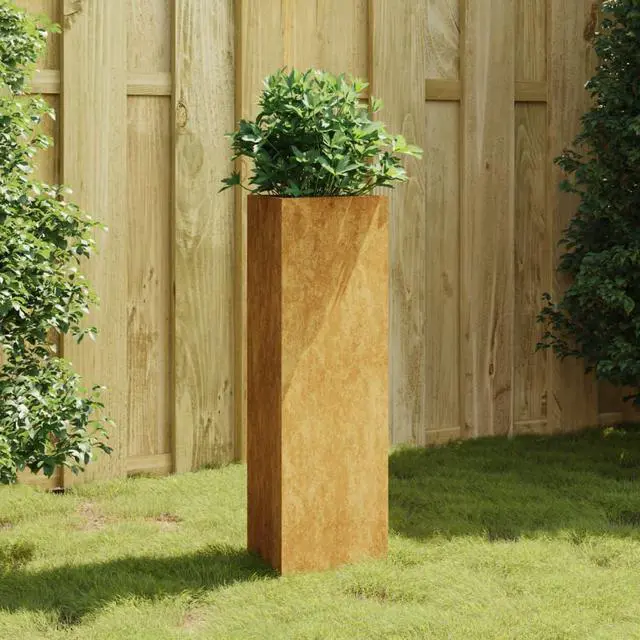 Main image of vidaXL Garden Planter Normal metal color (initial), Rusty (over time)