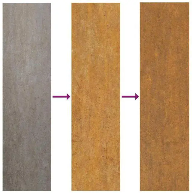 Alt view image 7 of 7 - vidaXL Planter Rusty Weathering steel Large Adjustable Armrests