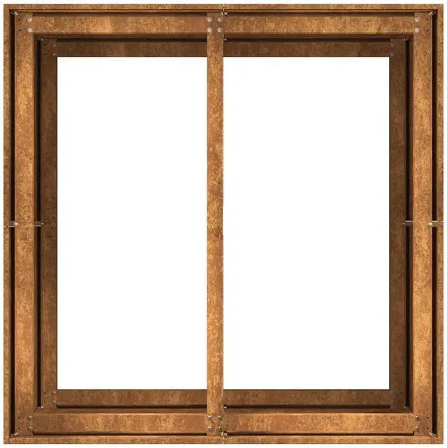 Alt view image 6 of 7 - vidaXL Planter Normal metal colour, will rust over time Weathering steel