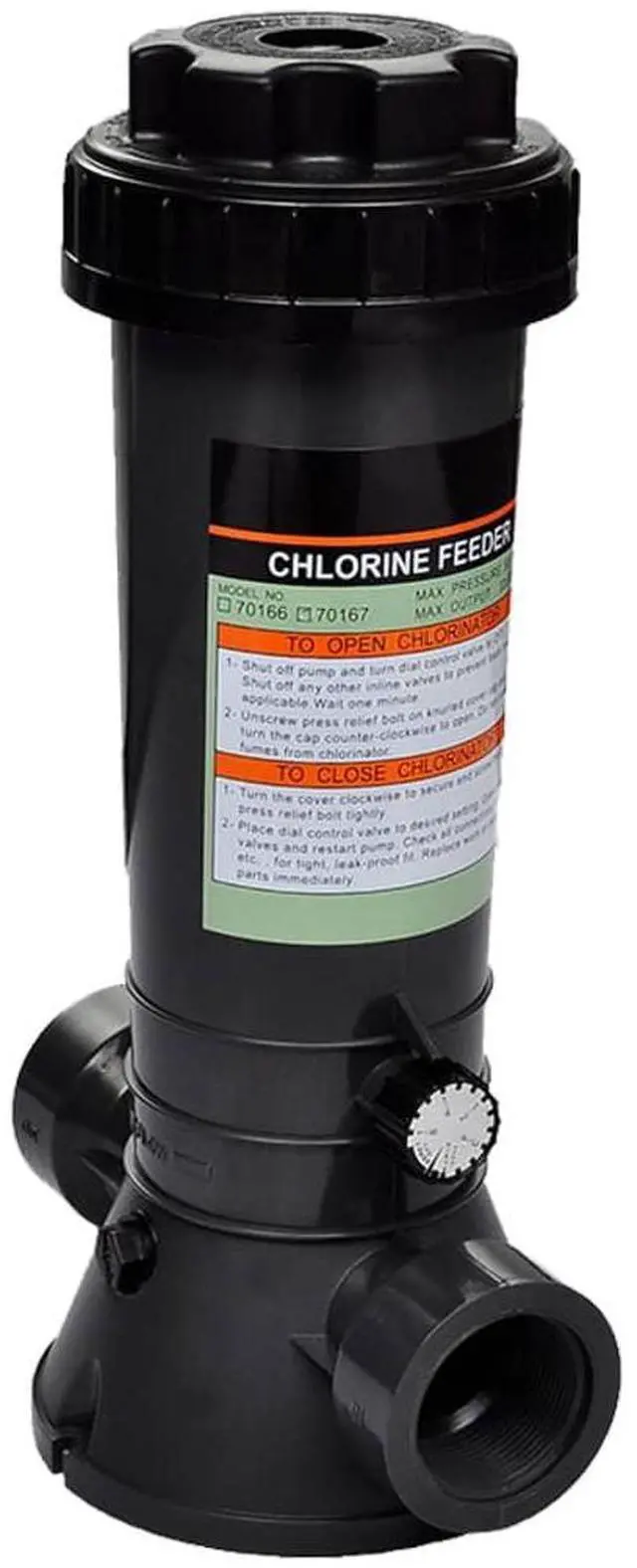 Alt view image 10 of 12 - vidaXL Automatic Chlorine Feeder Swimming Pool Dispenser Cleaner Machine Tool