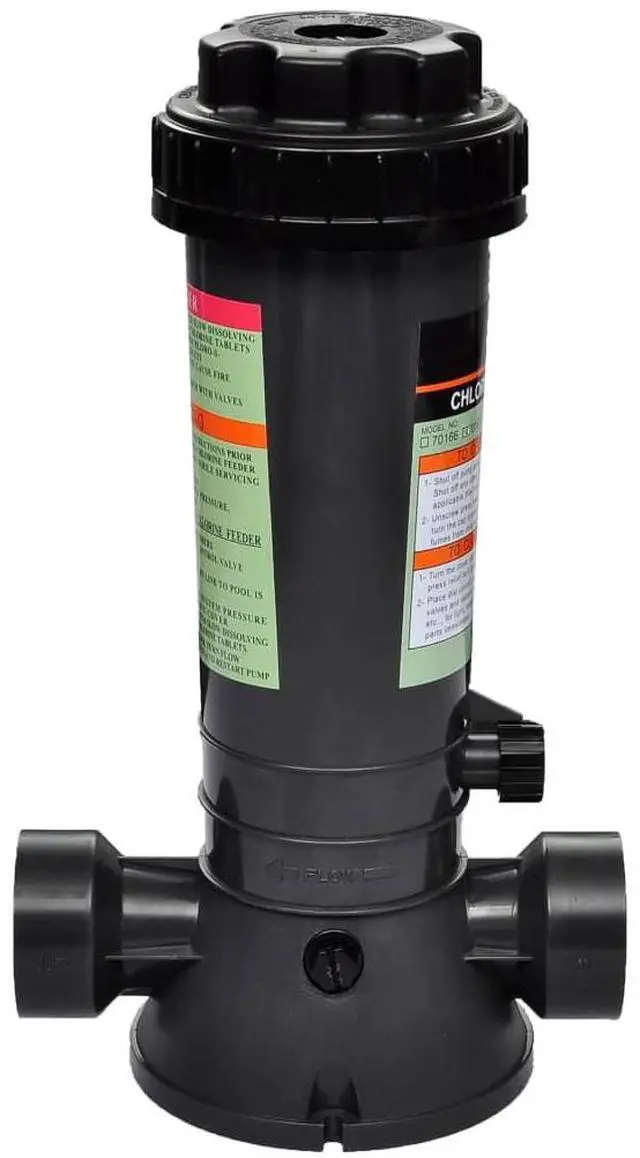 Alt view image 12 of 12 - vidaXL Automatic Chlorine Feeder Swimming Pool Dispenser Cleaner Machine Tool