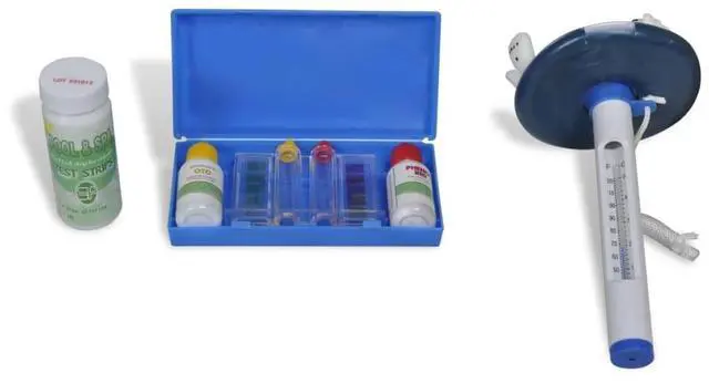 Alt view image 10 of 11 - vidaXL Pool Clean Set Pool Cleaning Kit Maintenance Kit Vacuum Skimmer Brush