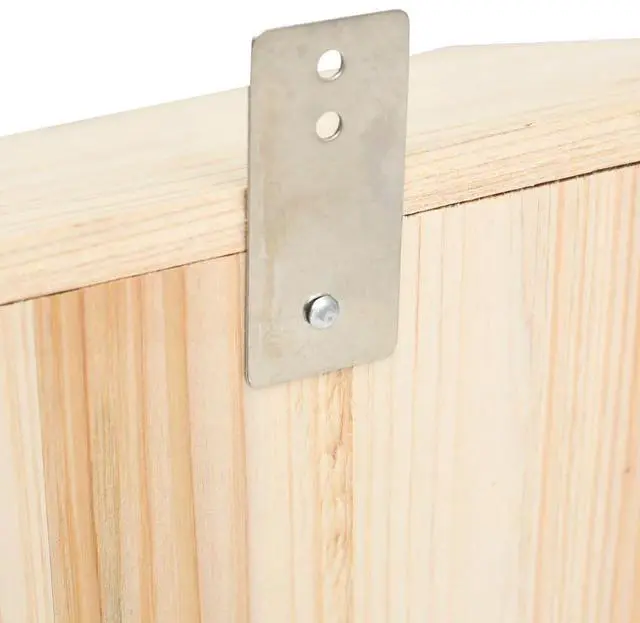 Alt view image 9 of 19 - vidaXL Bat House Solid Firwood 11.8"x7.9"x15"