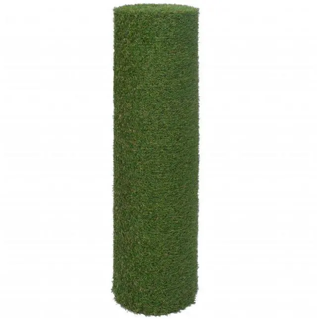 Alt view image 9 of 9 - vidaXL Artificial Grass 3.3'x26.2'/0.8" Green Grass Mat Turf Lawn Garden Patio