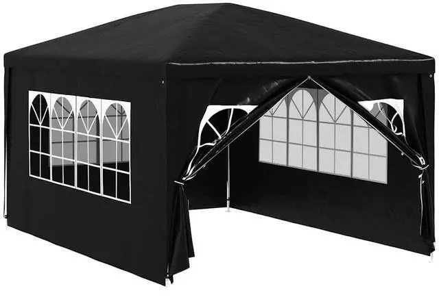 Alt view image 2 of 7 - vidaXL Party Tent Outdoor Canopy Tent Patio Gazebo Marquee Sunshade Anthracite