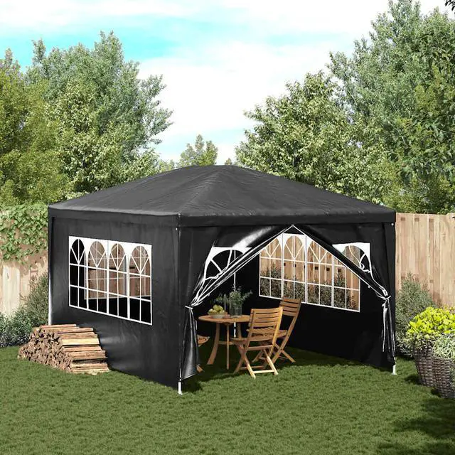 Main image of vidaXL Party Tent Outdoor Canopy Tent Patio Gazebo Marquee Sunshade Anthracite