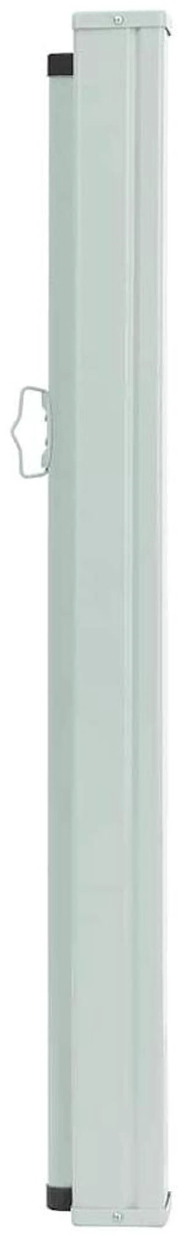 Alt view image 3 of 15 - vidaXL Patio Retractable Side Awning 39.4"x197" Brown Sunshade Privacy Divider