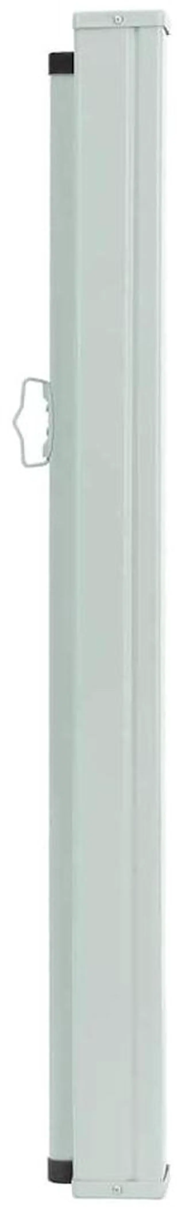 Alt view image 3 of 20 - vidaXL Patio Retractable Side Awning 47.2"x197" Cream Sunshade Privacy Divider