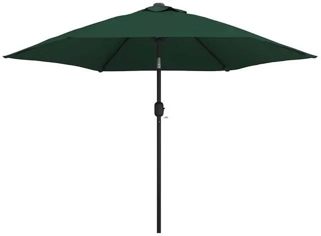 Main image of vidaXL Garden Parasol with Metal Pole 390 cm Anthracite