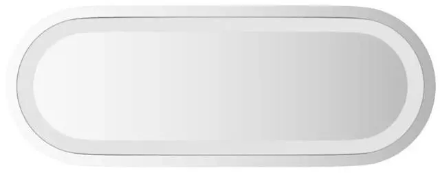 Alt view image 2 of 7 - vidaXL LED Bathroom Mirror Glass, LED components 15.7 x 5.9 in