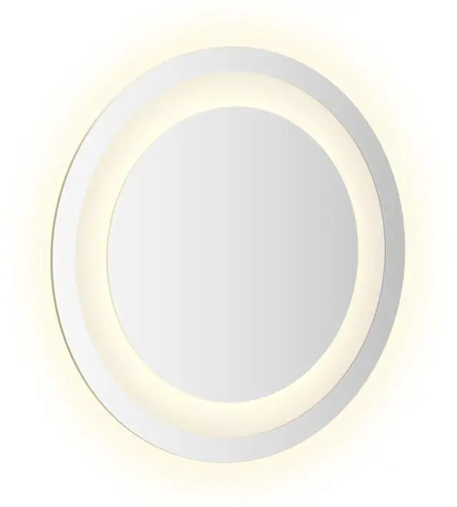 Alt view image 5 of 7 - vidaXL LED Bathroom Mirror Transparent Glass Medium LED Bathroom Mirror