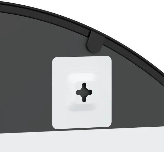 Alt view image 6 of 7 - vidaXL Wall Mirror Black Glass 31.5 x 15.7 in Minimalistic Wall Mirror
