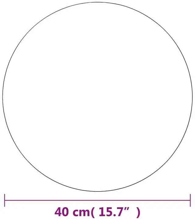 Alt view image 5 of 5 - vidaXL Wall Mirror Set of 2 Transparent Glass 15.7 inch Minimalist