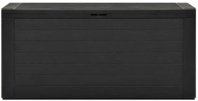 Alt view image 3 of 7 - vidaXL Outdoor Storage Box Deck Box with Lid Outdoor Patio Cabinet Anthracite