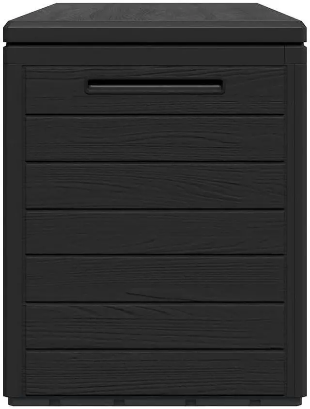Alt view image 5 of 7 - vidaXL Outdoor Storage Box Deck Box with Lid Outdoor Patio Cabinet Anthracite