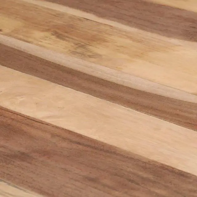 Alt view image 11 of 13 - vidaXL Dining Table 55.1"x27.6"x29.5" Solid Wood with Sheesham Finish