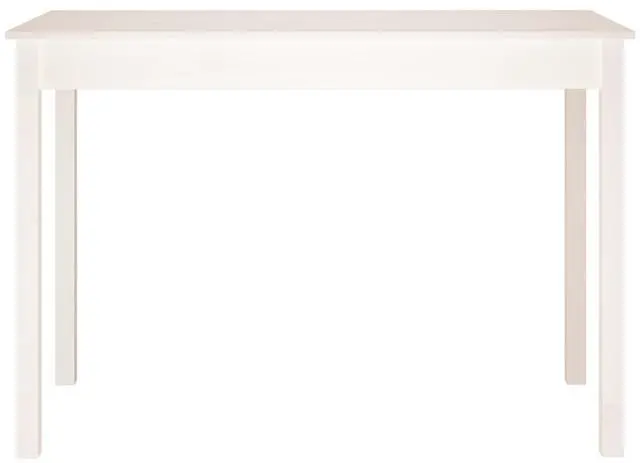 Alt view image 3 of 7 - vidaXL Dining Table Multifunctional Restaurant Furniture White Solid Wood Pine