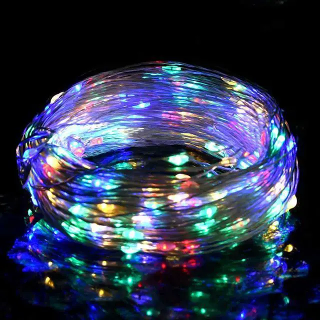 Alt view image 2 of 6 - vidaXL LED String Lights Holiday Xmas Fairy Lights with 150 LEDs Multicolor