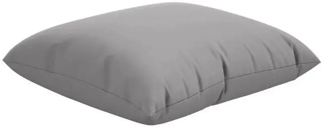 Alt view image 5 of 7 - vidaXL Sofa Cushion Set of 4 Grey 100% polyester 16x16 in