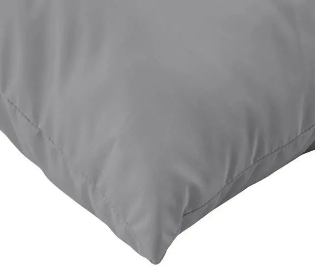 Alt view image 6 of 7 - vidaXL Sofa Cushion Set of 4 Grey 100% polyester 16x16 in