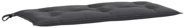 Alt view image 2 of 7 - vidaXL Garden Bench Cushion Melange Anthracite 100% Polyester