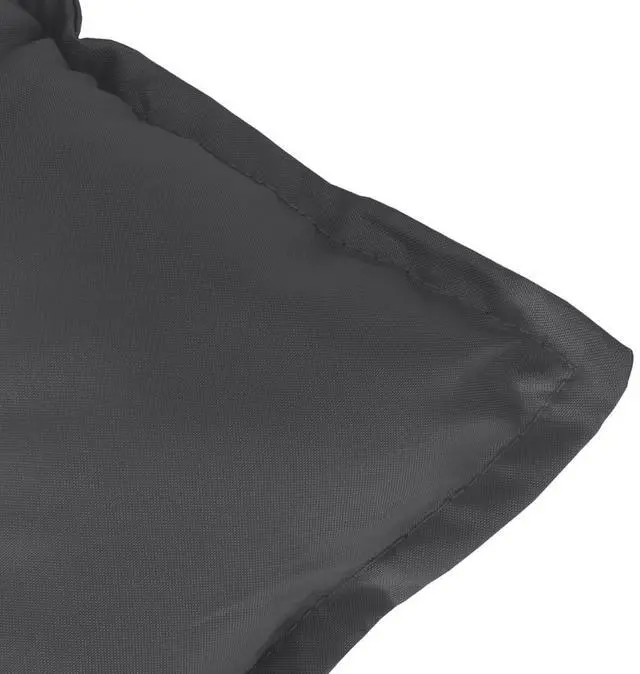 Alt view image 5 of 7 - vidaXL Garden Bench Cushion Melange Anthracite 100% Polyester