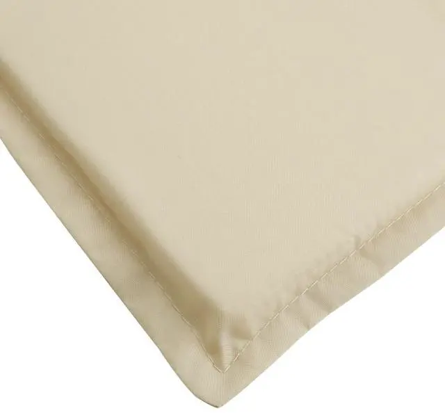 Alt view image 7 of 7 - vidaXL Sun Lounger Cushion Beige Oxford fabric (100% polyester)