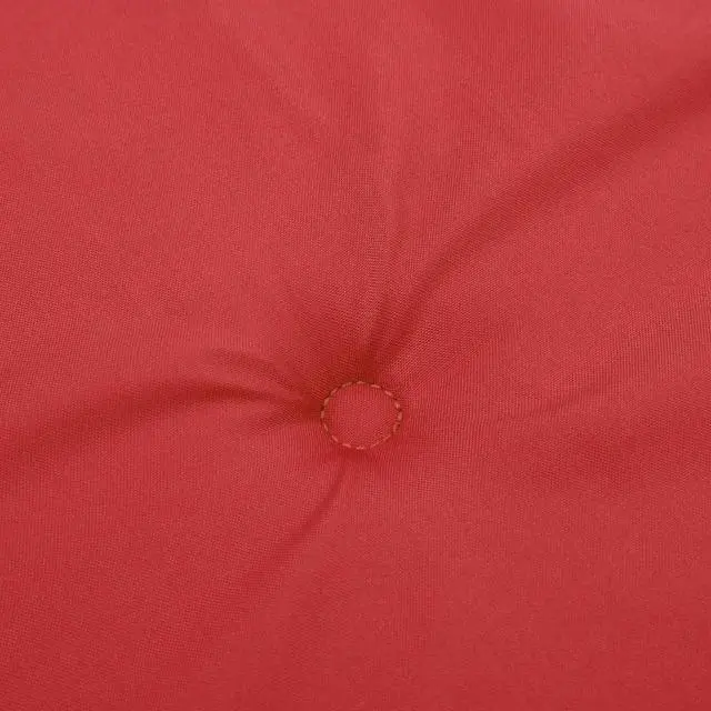 Alt view image 16 of 17 - vidaXL Deck Chair Cushion Red (29.5"+41.3")x19.7"x1.6"