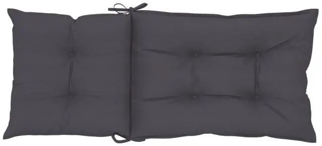 Alt view image 6 of 7 - vidaXL Highback Chair Cushion Set of 6 Anthracite 100% Polyester