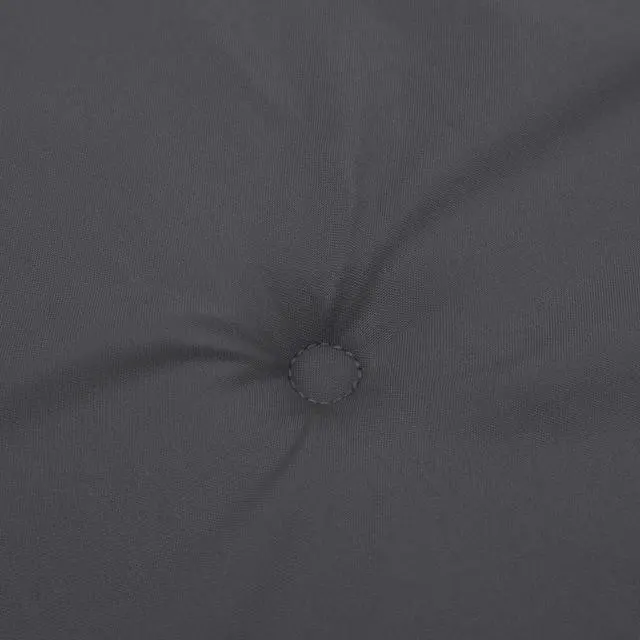 Alt view image 7 of 7 - vidaXL Deck Chair Cushion Melange Anthracite 100% Polyester