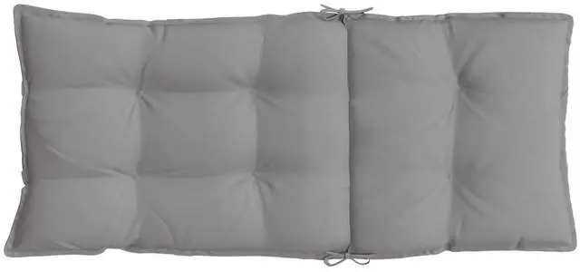 Alt view image 7 of 7 - vidaXL Highback Chair Cushion Set of 2 Gray Oxford fabric (100% polyester)