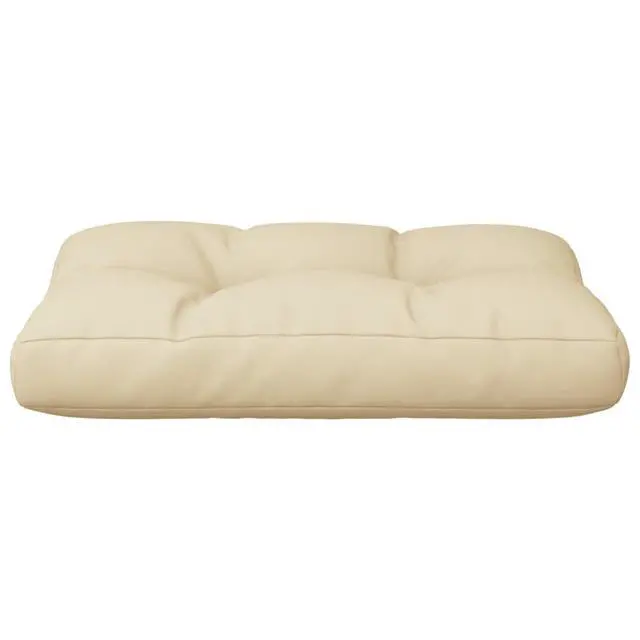 Alt view image 5 of 7 - vidaXL Pallet Cushion Beige 100% polyester Medium