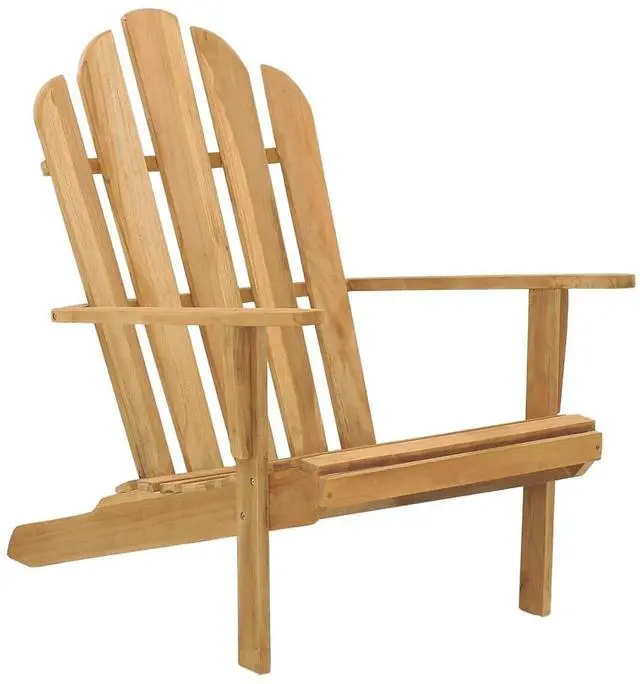 Alt view image 8 of 13 - vidaXL Adirondack Chair Solid Teak Wood