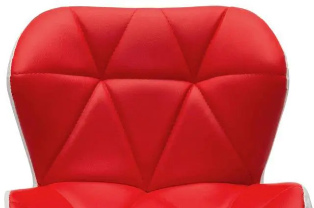 Alt view image 14 of 16 - vidaXL Bar Stool Red Faux Leather