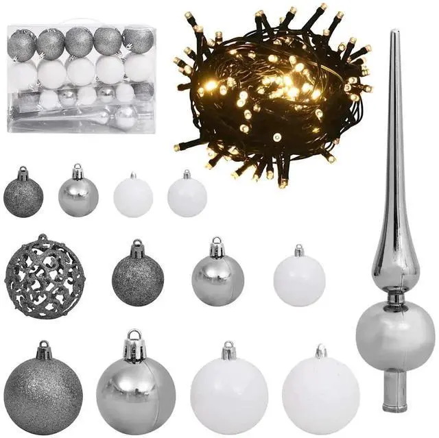 Alt view image 6 of 7 - vidaXL Artificial Christmas Tree with Stand Green 105 x 105 x 150 cm