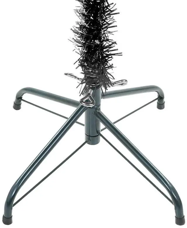 Alt view image 6 of 7 - vidaXL Christmas Tree Black, Shiny Gold, Matt Gold, Bronze