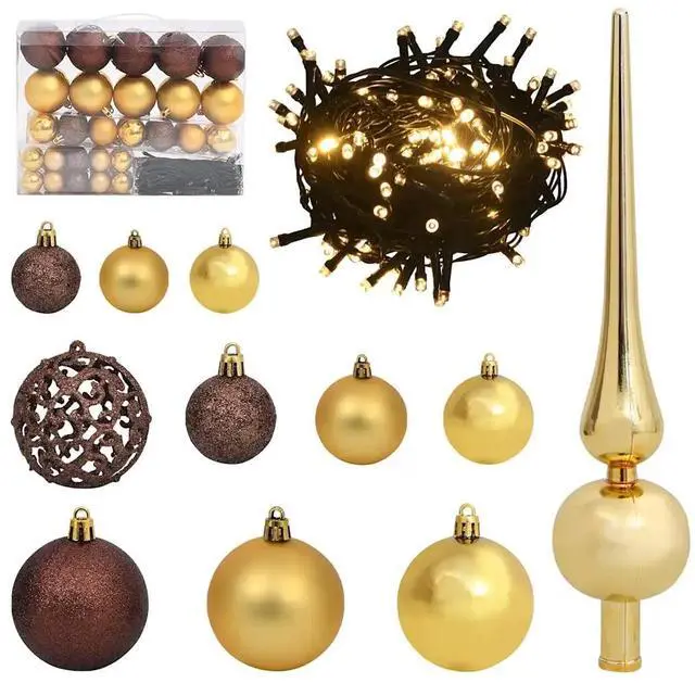 Alt view image 6 of 7 - vidaXL Artificial Christmas Tree with Stand Green 105 x 105 x 150 cm