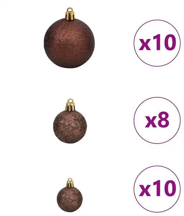 Alt view image 7 of 7 - vidaXL Artificial Christmas Tree with Stand Green 70.9" PVC and Steel