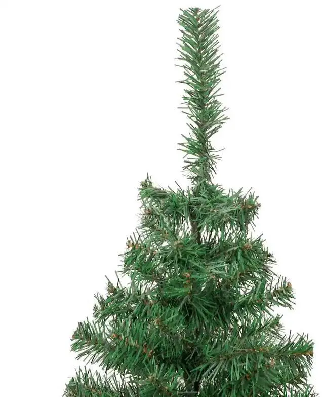Alt view image 6 of 7 - vidaXL Christmas Tree with 300 LEDs with Stand Green 70.9" PVC