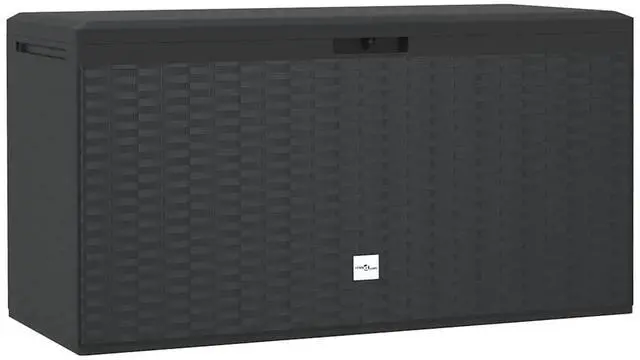 Main image of vidaXL Outdoor Storage Deck Box Chest for Patio Cushions Garden Tools Anthracite