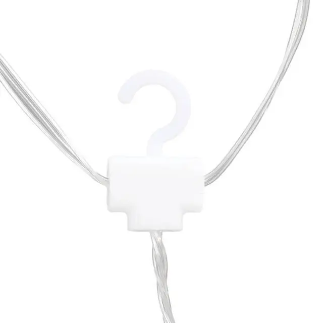 Alt view image 7 of 7 - vidaXL Star and Moon Fairy Lights Remote Control 138 LED Cold White