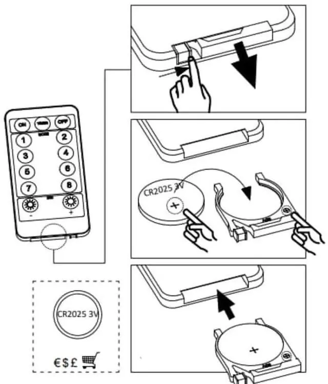 Alt view image 5 of 7 - vidaXL Star and Moon Fairy Lights Remote Control 138 LED Blue